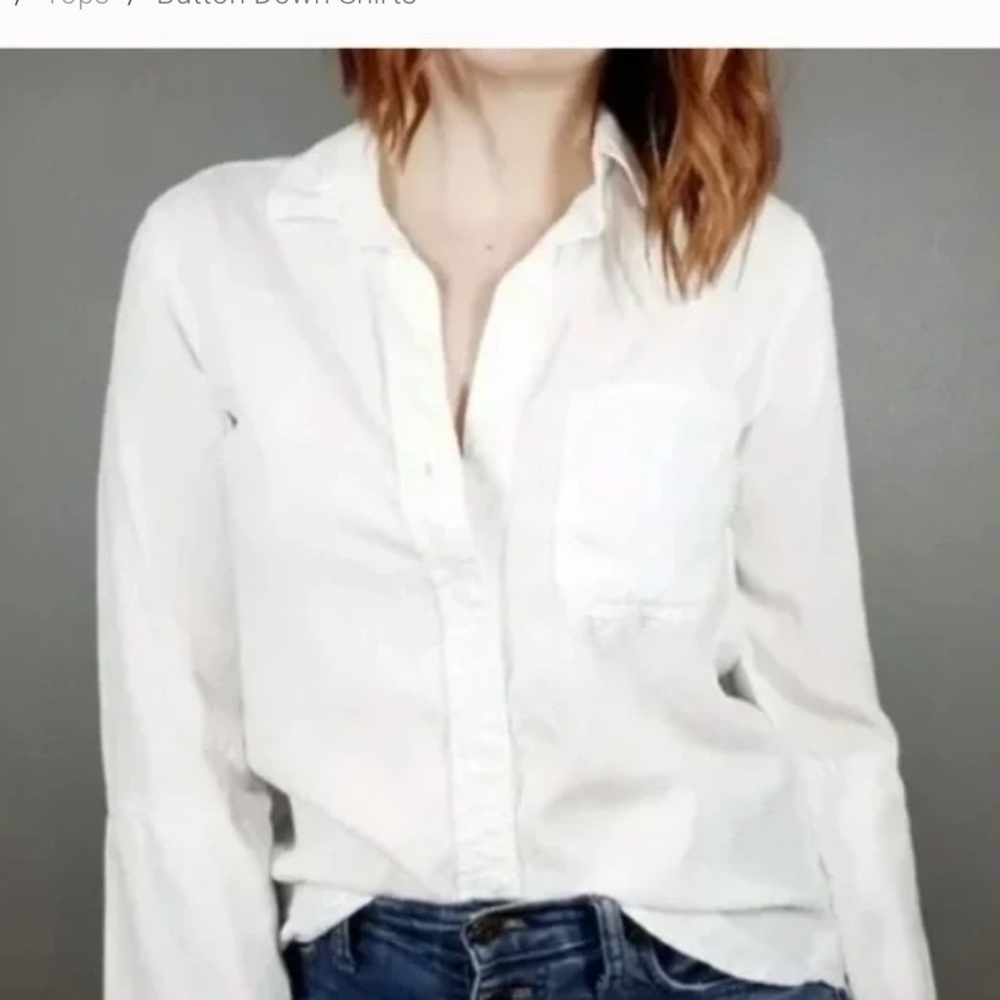 Cloth & Stone button down tencel shirt